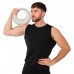 Гиря цільна з TPR покриттям Star Moon 20LB, 9 кг, сірий, код: SC-80145-20LB_GR