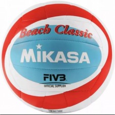 М"яч для пляжного волейболу Mikasa BV543C-VXB-RSB №5, білий-голубий-червоний, код: 4907225881444