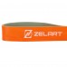 Гума петля для підтягувань та тренувань стрічка силова Zelart Power Loop 400г, помаранчевий, код: FI-5439-5