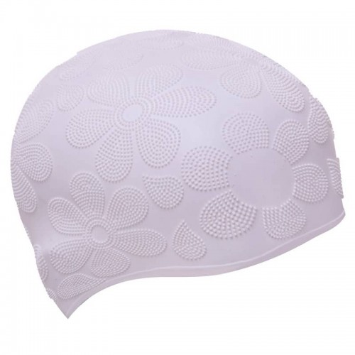 Шапочка для плавання Cima з об"ємними вушками білий, код: PL-6156_W-S52 Шапочка для плавання Cima з об"ємними вушками білий, код: PL-6156_W-S52