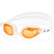 Окуляри для плавання Aqua Speed Ariadna білий-помаранчевий, код: 5908217628725