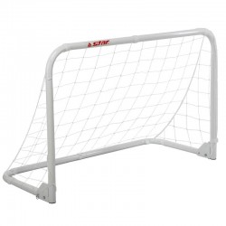 Ворота футбольні із сіткою Star 1200х800х600 мм, 1шт, білий, код: SN940C-S52 Ворота футбольні із сіткою Star 1200х800х600 мм, 1шт, білий, код: SN940C-S52