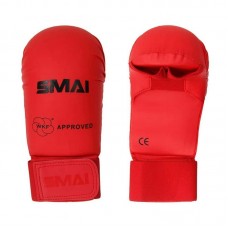 Рукавички для карате Smai WKF, розмір XS, червоні, код: 1370-57