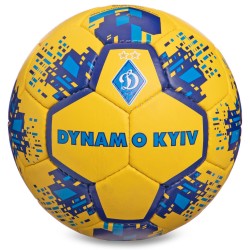 М'яч футбольний Ballonstar Динамо-Київ №5, жовтий-синій, код: FB-6686-S52