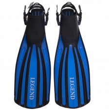 Ласти з відкритою п"ятою Legend розмір XL (45-48) синий, код: F800_XLBL Ласти з відкритою п"ятою Legend розмір XL (45-48) синий, код: F800_XLBL