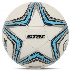 М"яч футбольний Star Sports №5 PVC, білий-м"ятний, код: SB8235-S52