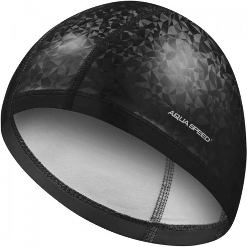 Шапка для плавання Aqua SpeedFlux чорний, код: 5908217672964