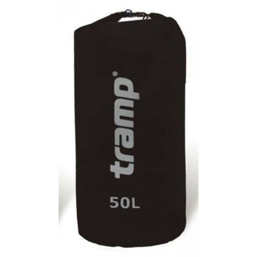 Гермомішок Tramp Nylon PVC 50 чорний, код: TRA-103-black Гермомішок Tramp Nylon PVC 50 чорний, код: TRA-103-black