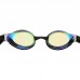 Окуляри для плавання дорослі райдужні лінзи Yingfa синій-чорний, код: Y510AF-V_BLBK