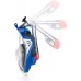 Повнолицьова маска Aqua Speed Drift 7090 L/XL, синій-чорний, код: 5908217670908