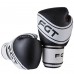 Боксерські рукавички FGT 12oz, чорний/білий, код: FT-2177/12-WS