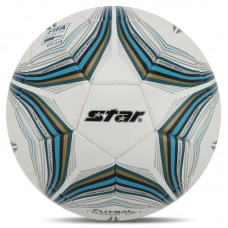 М"яч для футзалу Star Match UP FIFA №4, білий-блакитний, код: FB514FTB-S52 М"яч для футзалу Star Match UP FIFA №4, білий-блакитний, код: FB514FTB-S52