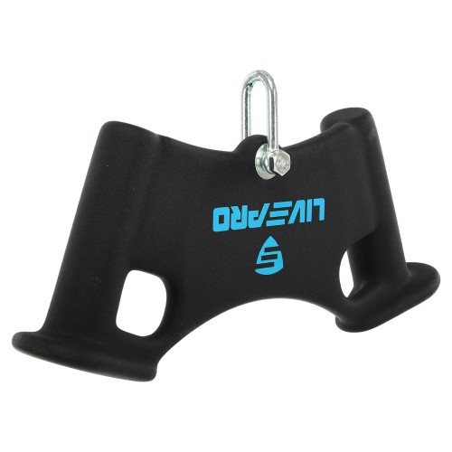 Рукоятка для тяги вниз з вузьким хватом нековзне покриття LiveUp Biceps grip чорний, код: LP8326 Рукоятка для тяги вниз з вузьким хватом нековзне покриття LiveUp Biceps grip чорний, код: LP8326