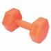 Гантель композитна PowerPlay Hercules 1х1 кг, помаранчева, код: PP_4124_1kg