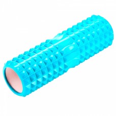 Масажний валик Spine SNS EVAYY4-45-X 45 см, блакитний, код: 11093-SNS