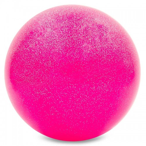 М"яч для художньої гімнастики Lingo Галактика 15см, рожевий, код: C-6273_P-S52