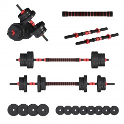 Гантелі з функцією штанги 2в1 Fit-On Pro 23кг, код: 2040-0023 Гантелі з функцією штанги 2в1 Fit-On Pro 23кг, код: 2040-0023