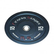 Бамперний диск для кросфіту Fitness Service RCP23-10 кг, код: 10079-AX Бамперний диск для кросфіту Fitness Service RCP23-10 кг, код: 10079-AX