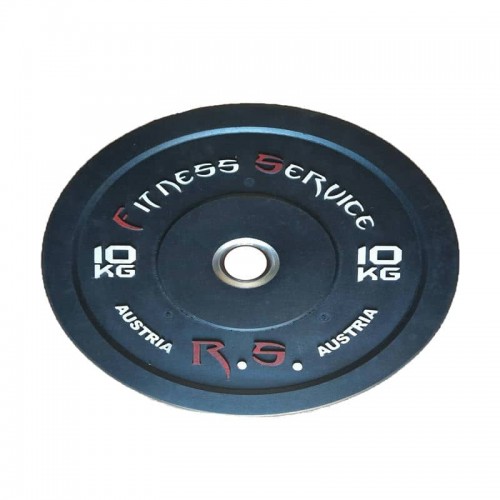 Бамперний диск для кросфіту Fitness Service RCP23-10 кг, код: 10079-AX Бамперний диск для кросфіту Fitness Service RCP23-10 кг, код: 10079-AX