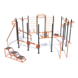 Спортивний комплекс Miros "Воркаут", код: W256 Спортивний комплекс Miros "Воркаут", код: W256