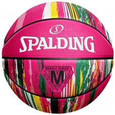 М"яч баскетбольний Spalding Marble Ball №7, рожевий, код: 689344406510